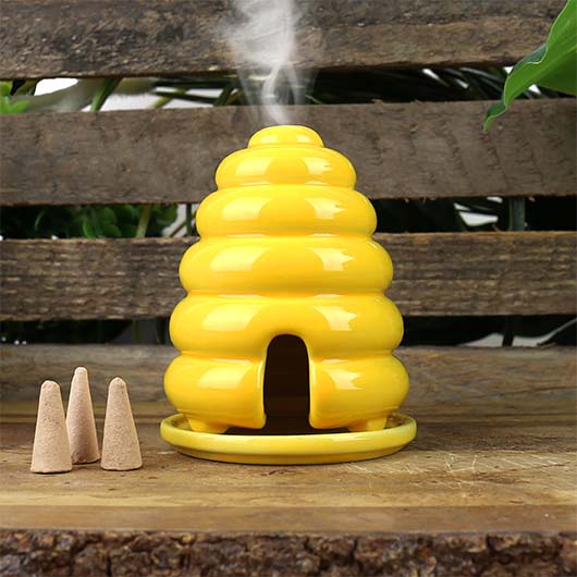 Beehive Incense Cone Holder