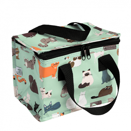Cat Pattern Recycled Plastic Lunch Bag