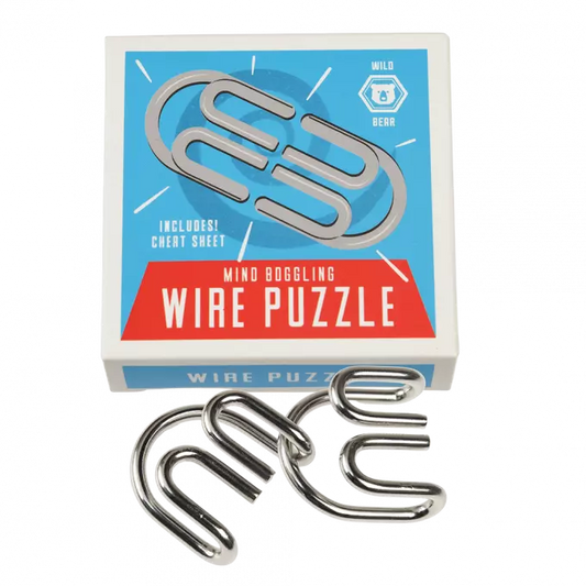Mind boggling wire puzzle game