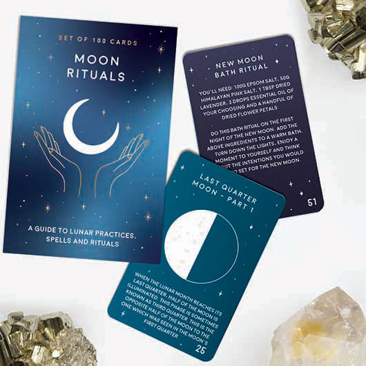 Moon ritual card pack