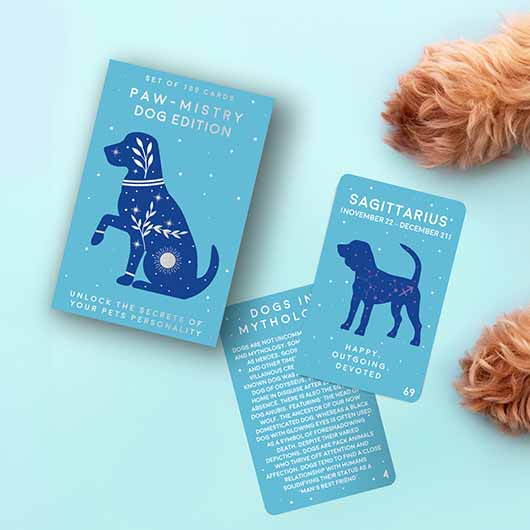 Paw-Mistry Dog Astrology Card Pack