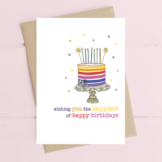 Happiest of Happy Birthdays Card
