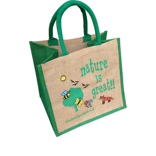 Nature is Great Jute Eco Friendly Shopping Bag