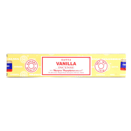 Vanilla Satya Incense Sticks