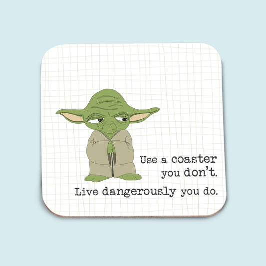 Use A Coaster Yoda Coaster