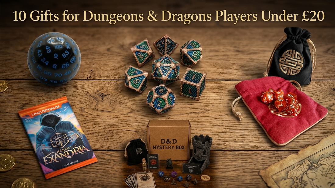 10 Gifts for Dungeons & Dragons Players Under £20