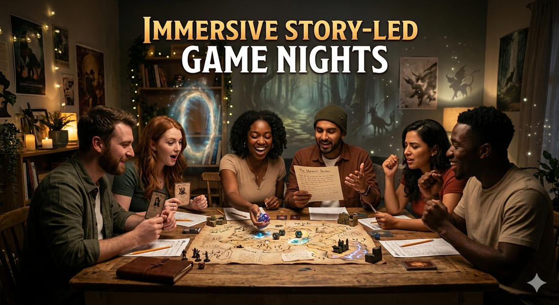 Immersive Story-Led Game Nights | Live the Adventure