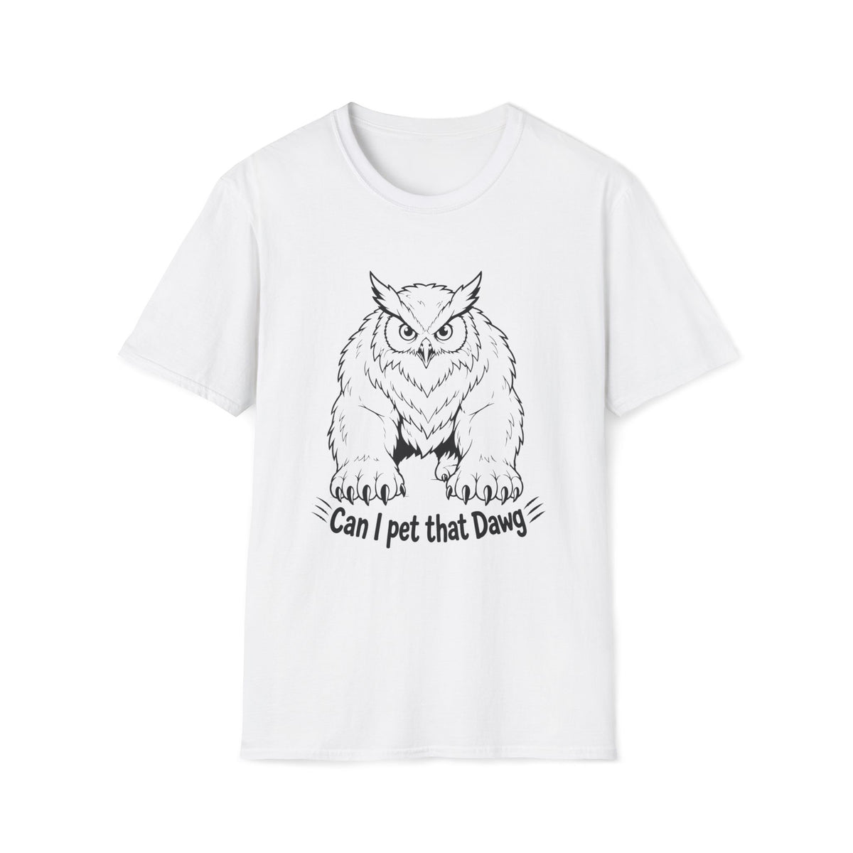 Can I Pet That Dawg Owlbear T-shirt | Funny, Nerdy D&D T-shirt