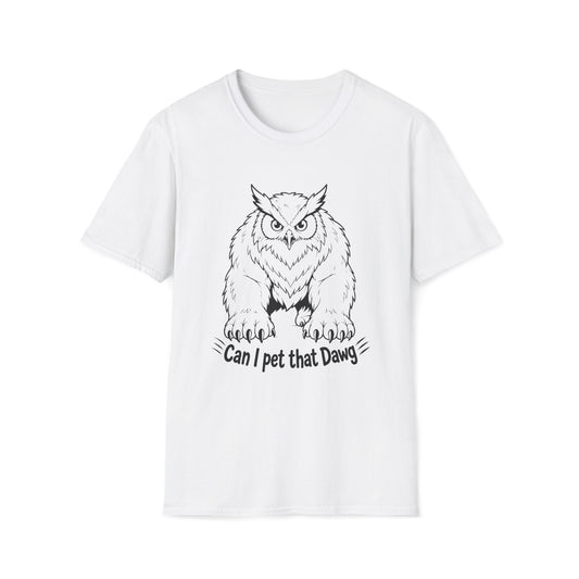 Can I Pet That Dawg Owlbear T-shirt | Funny, Nerdy D&D T-shirt