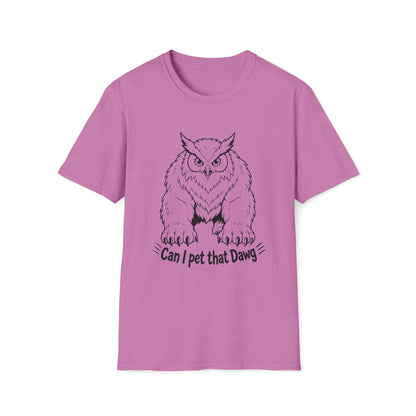 Can I Pet That Dawg Owlbear T-shirt | Funny, Nerdy D&D T-shirt
