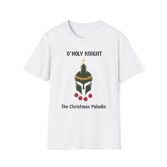 O'Holy Knight The Christmas Paladin T-shirt | Funny D&D Christmas Gift