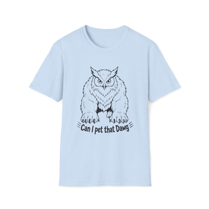 Can I Pet That Dawg Owlbear T-shirt | Funny, Nerdy D&D T-shirt