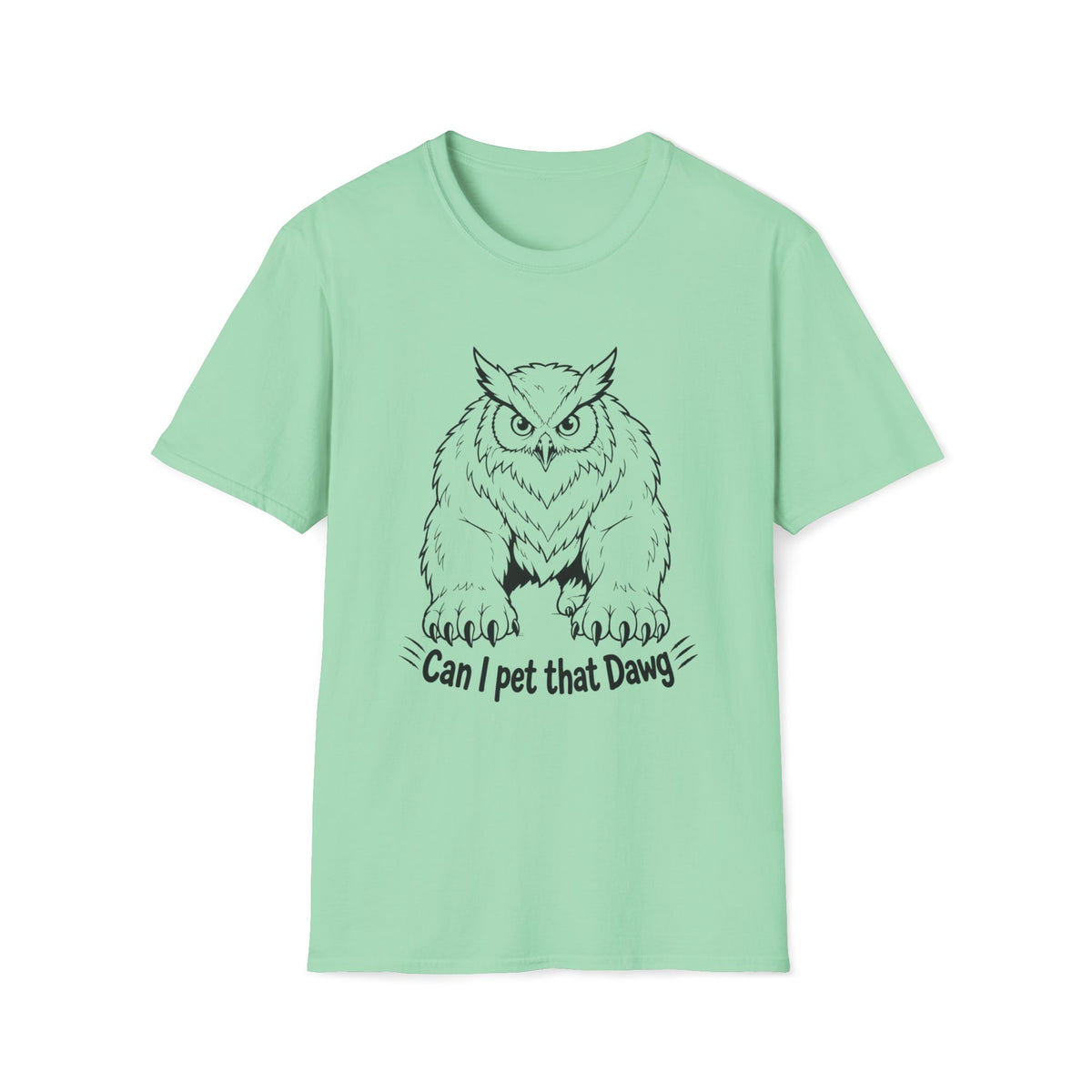 Can I Pet That Dawg Owlbear T-shirt | Funny, Nerdy D&D T-shirt