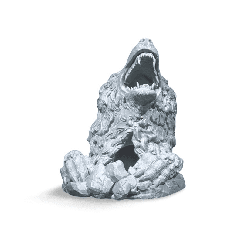Howling Wolf Dice Tower | Fantasy RPG Tabletop Accessory
