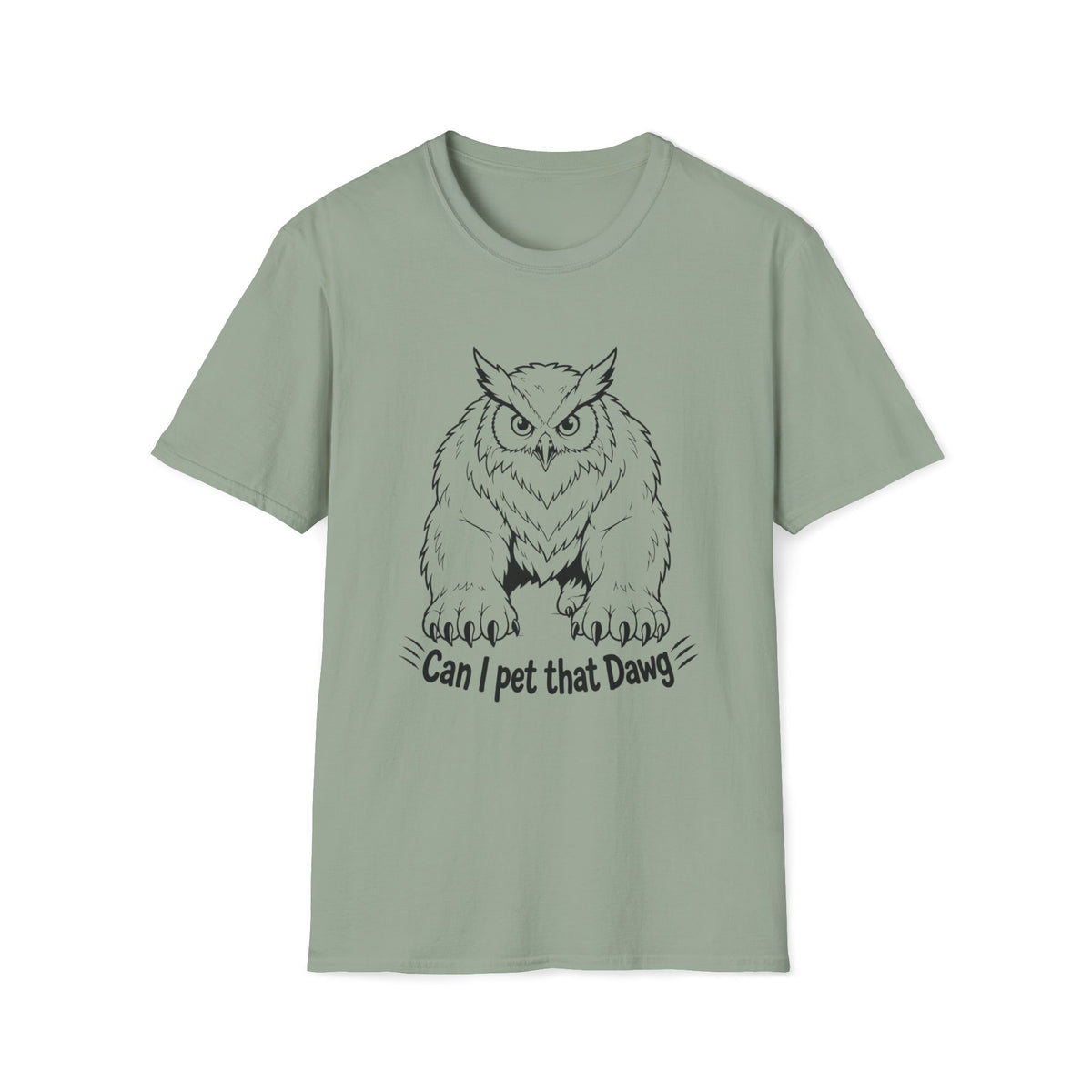 Can I Pet That Dawg Owlbear T-shirt | Funny, Nerdy D&D T-shirt