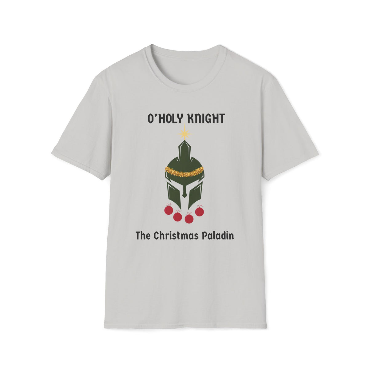 O'Holy Knight The Christmas Paladin T-shirt | Funny D&D Christmas Gift