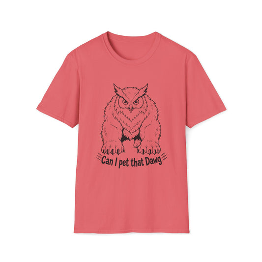 Can I Pet That Dawg Owlbear T-shirt | Funny, Nerdy D&D T-shirt