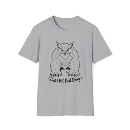 Can I Pet That Dawg Owlbear T-shirt | Funny, Nerdy D&D T-shirt