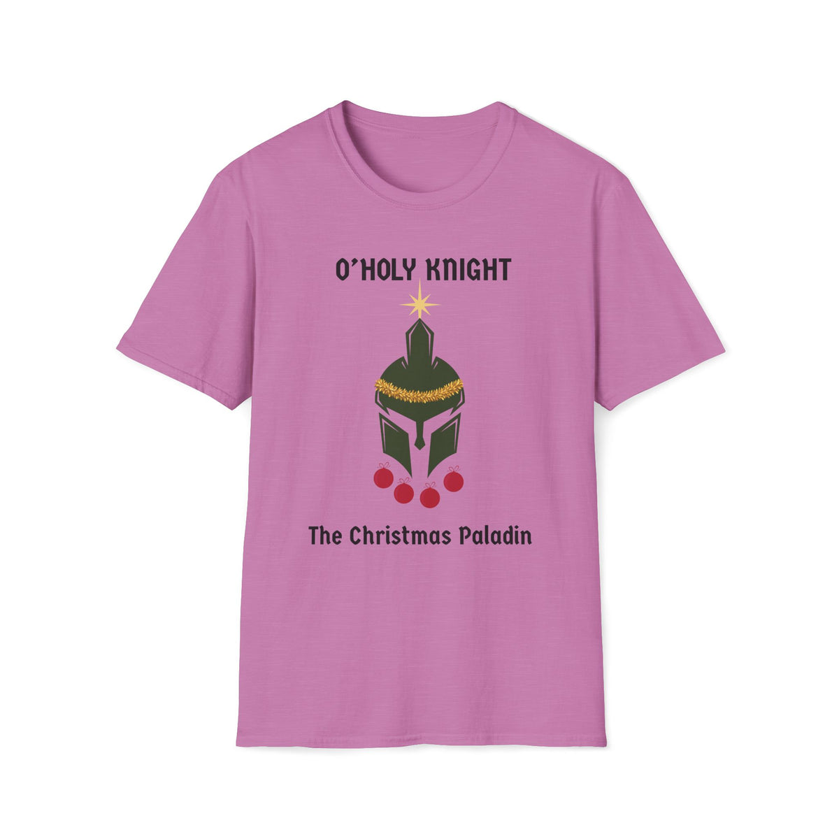O'Holy Knight The Christmas Paladin T-shirt | Funny D&D Christmas Gift
