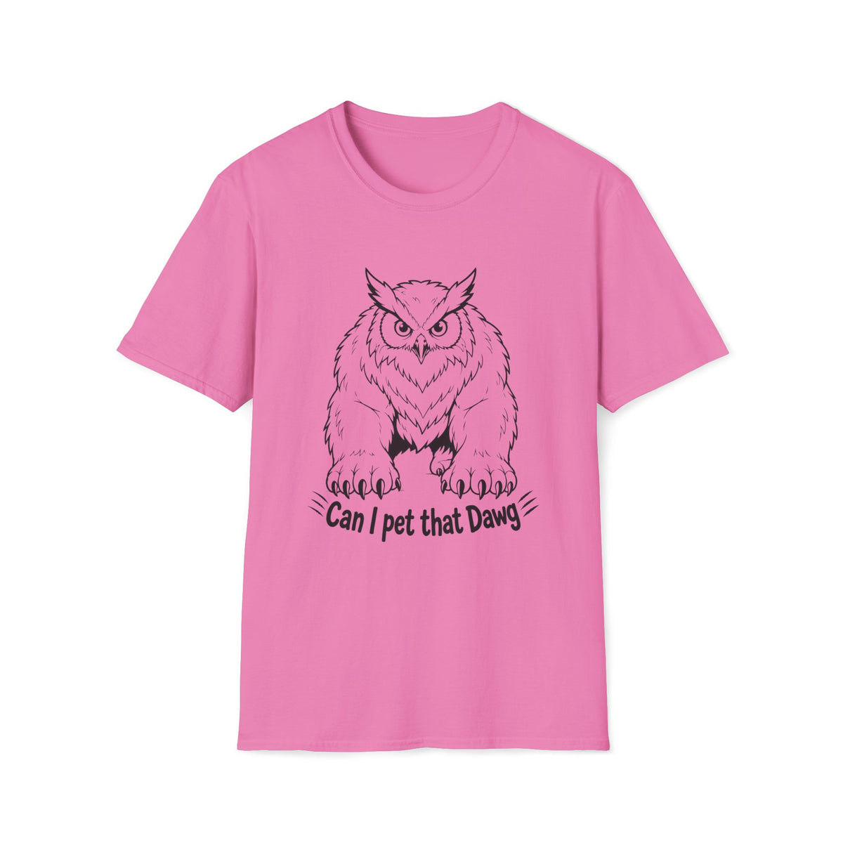 Can I Pet That Dawg Owlbear T-shirt | Funny, Nerdy D&D T-shirt
