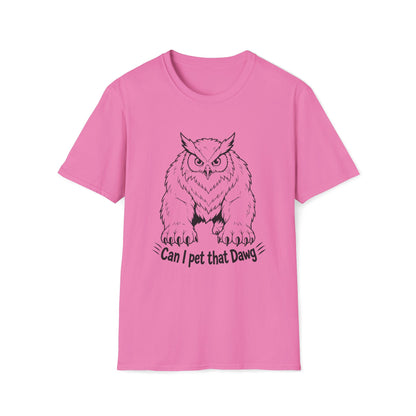 Can I Pet That Dawg Owlbear T-shirt | Funny, Nerdy D&D T-shirt