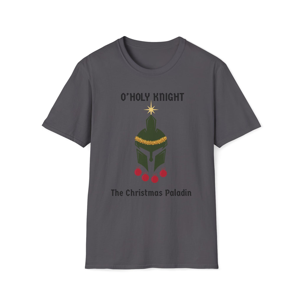 O'Holy Knight The Christmas Paladin T-shirt | Funny D&D Christmas Gift