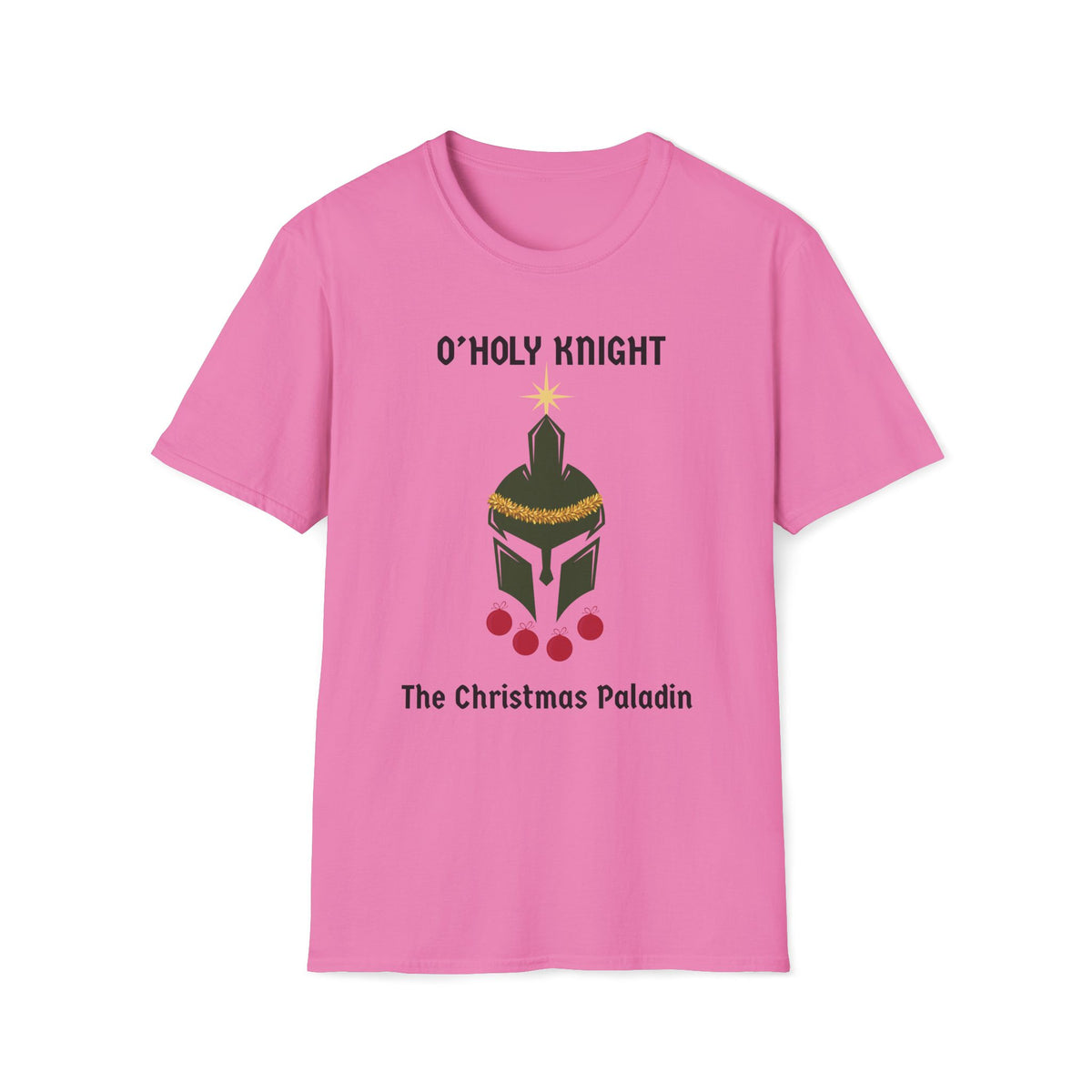 O'Holy Knight The Christmas Paladin T-shirt | Funny D&D Christmas Gift