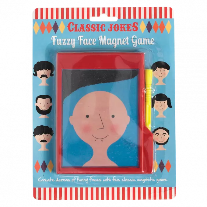 Classic Fuzzy Face Magnet Game