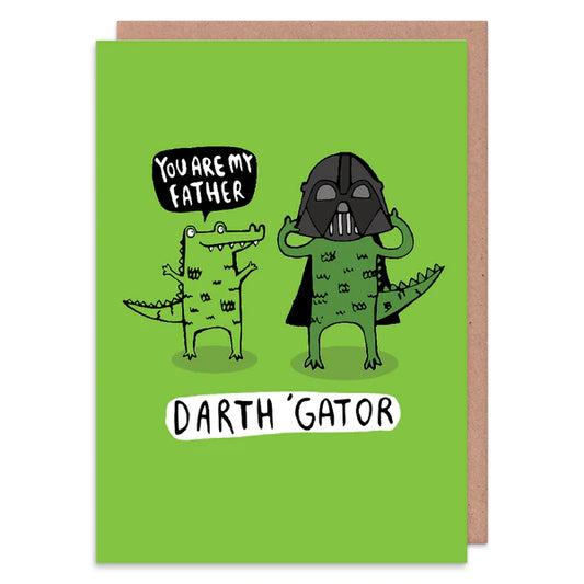 Darth Gator Birthday Card