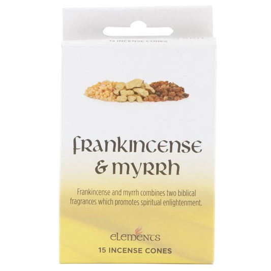 Frankincense and Myrrh Elements Incense Cones