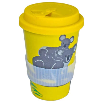 Koala Reusable Rice Husk Travel Mug