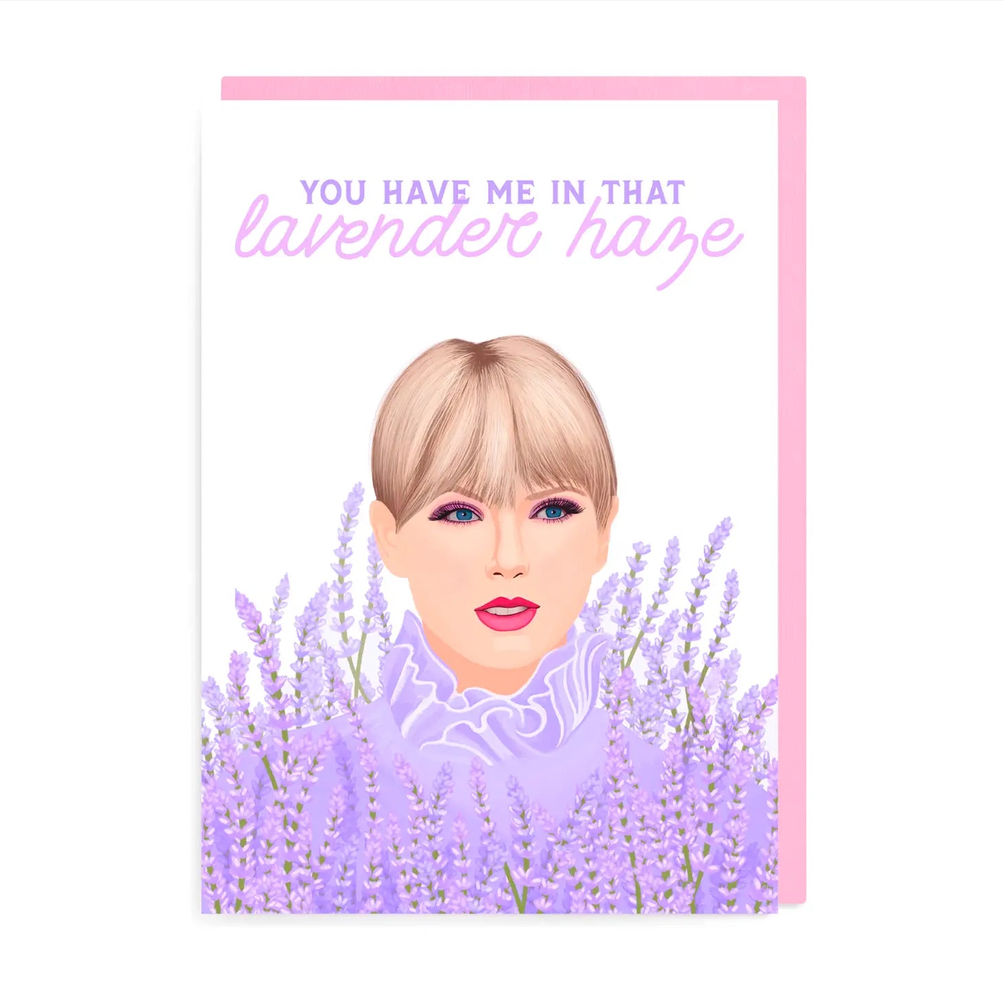 Lavender Haze Taylor Swift Birthday Card