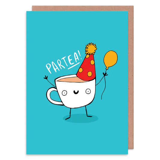 Par - Tea Birthday Card