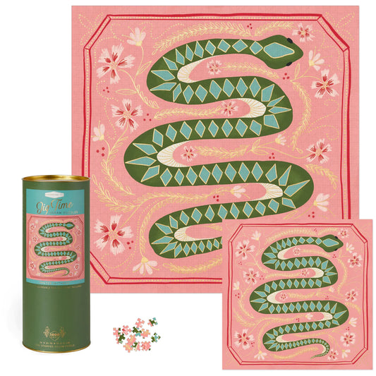 'Mister Slithers' 1000 Piece Jigsaw Puzzle In A Tube