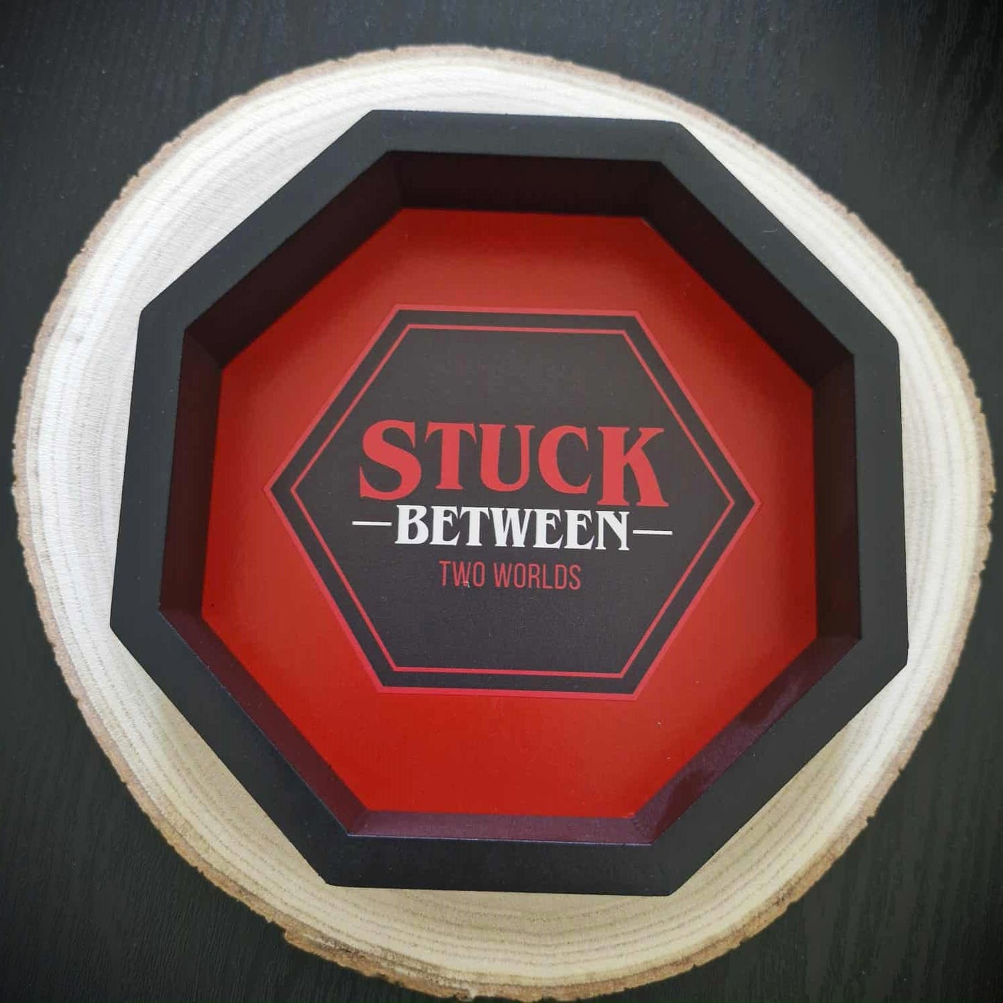 Stuck Between Two Worlds | Stranger Things Inspired Dice Tray