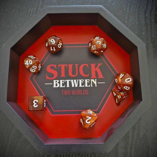 Stuck Between Two Worlds | Stranger Things Inspired Dice Tray