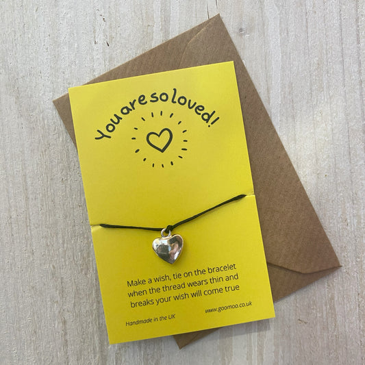 You Are So Loved Wish Bracelet