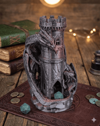 Dragon Castle Dice Tower: Black