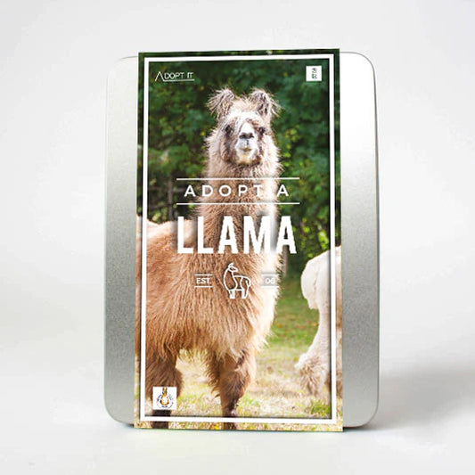Adopt A Llama Unusual Gift