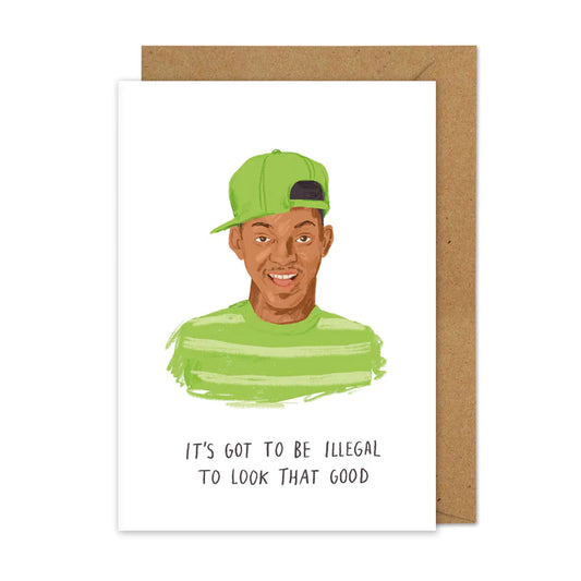 Fresh Prince Of Bel-Air Character Inspired Blank Art Card