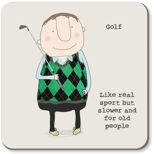 Golf Funny Coaster