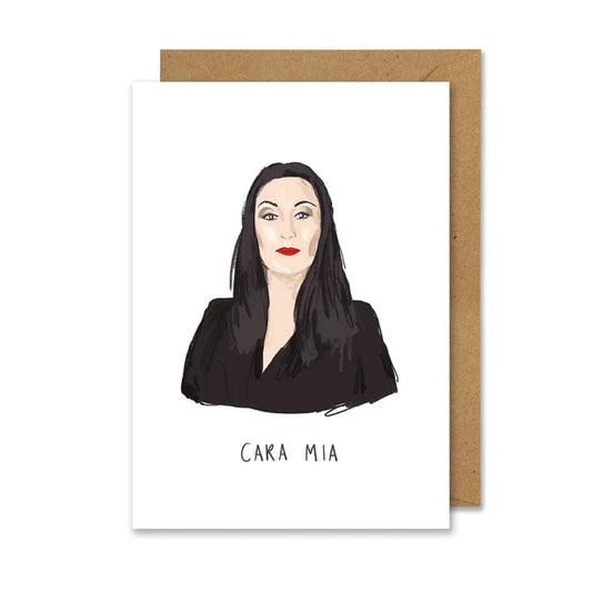 Morticia Addams The Addams Family Inspired Blank Art Card